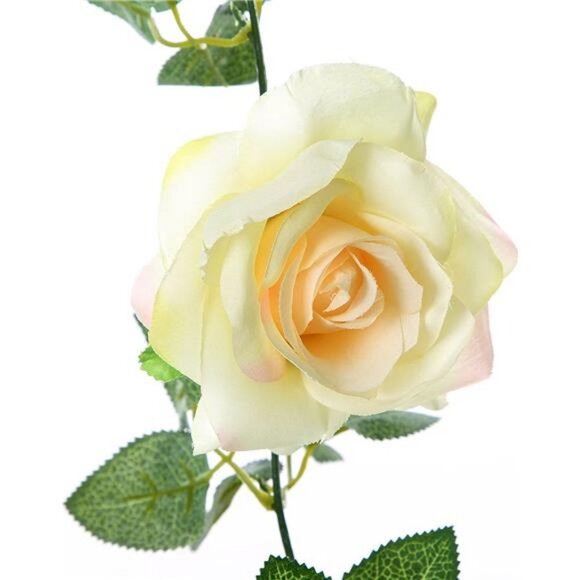 2pcs 13 FT Flower Vines Plants Artificial Flower Garlands Hanging Rose Ivy - Picture 6 of 6